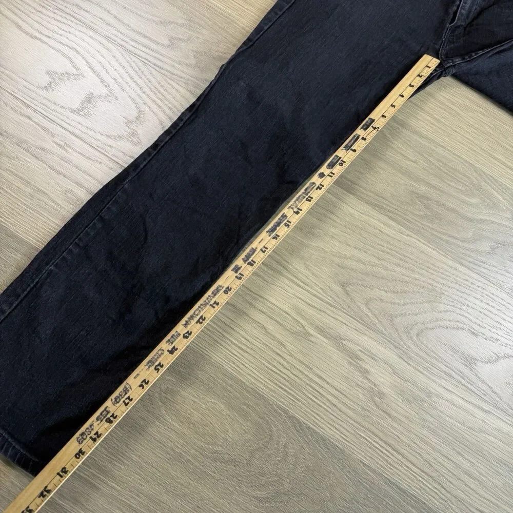 Levis 514 Jeans Men 34x34 (fits 34x32) Straight Fit Work Casual Black Cotton
